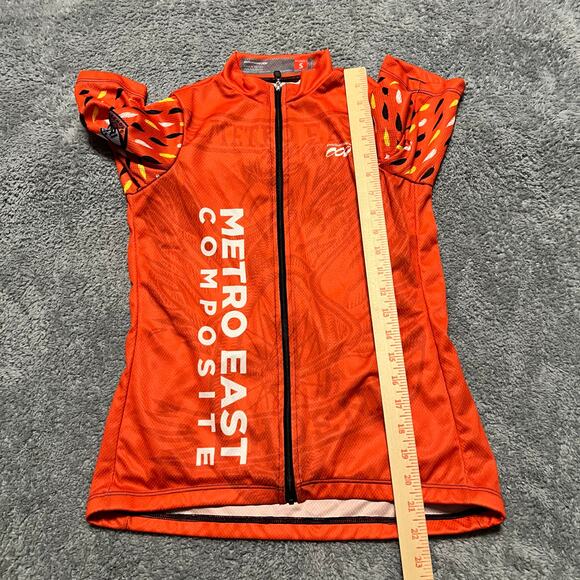 Podiumwear Cycle Jersey Shirt Womens Small Performance Cycling Pocket - Picture 7 of 7